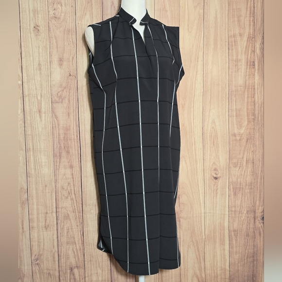 Prologue Grid Plaid Striped Sleeveless  Dress Size Small - Picture 5 of 10